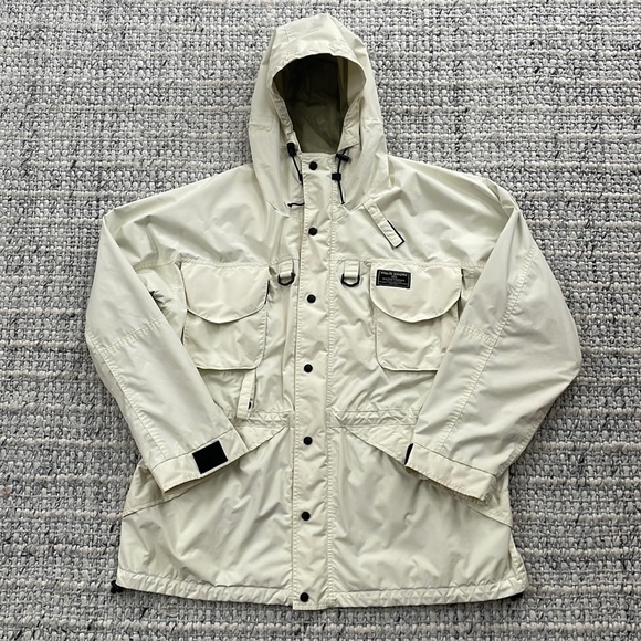 MEN Vintage Polo Sport Sportsman Rain Jacket - Picture 1 of 16